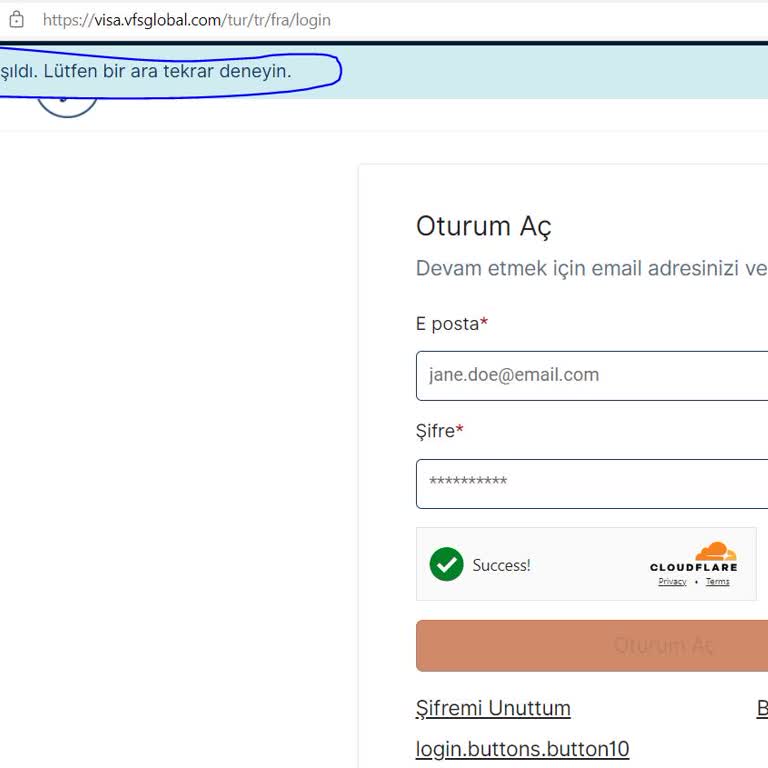 VFS Global Fransa Randevu Sorunu