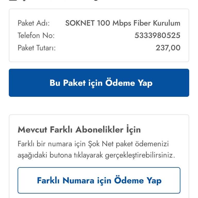 Şok Net Tekrar Kurulum Ücreti İsteme