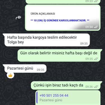 Durul Duşakabin Ürün Hâlâ Kargoya Bile Verilmedi.