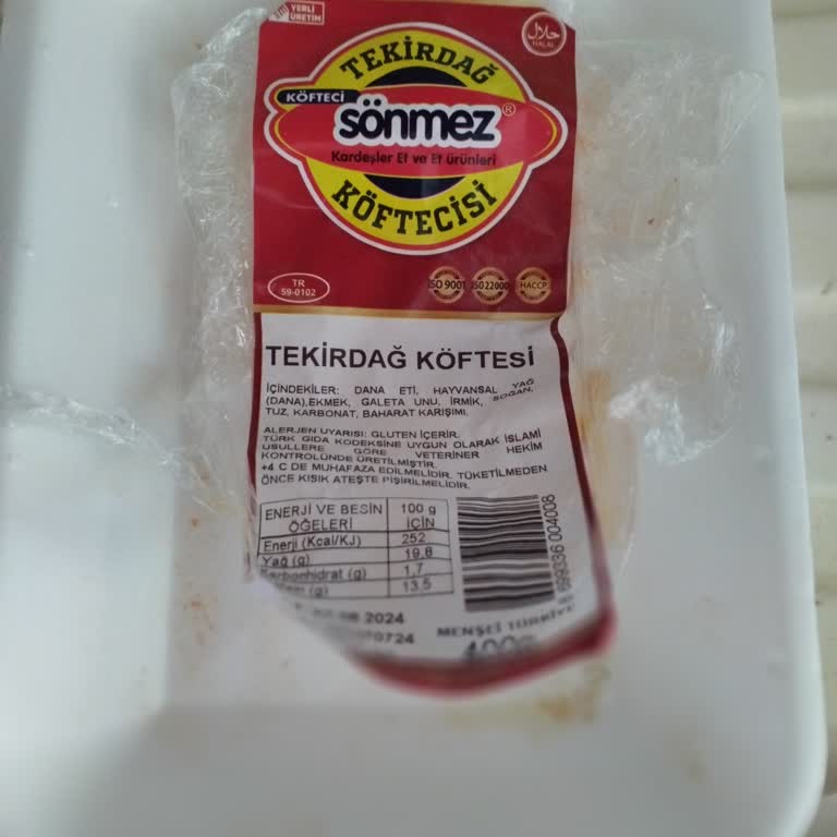 BİM'den Aldığım Köftede Hayal Kırıklığı