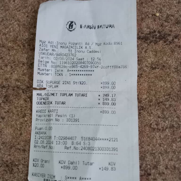 A101 Elektrik Süpürgesi İade Şikayeti