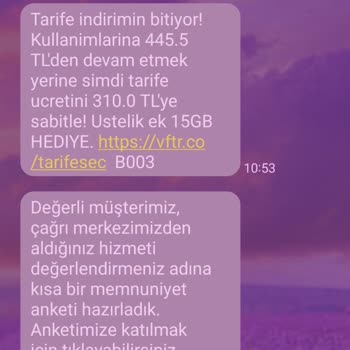 Vodafone Mevcut Müşteriye %400 Zam Şoku: Taahhüt Sonrası Fiyat Artışı