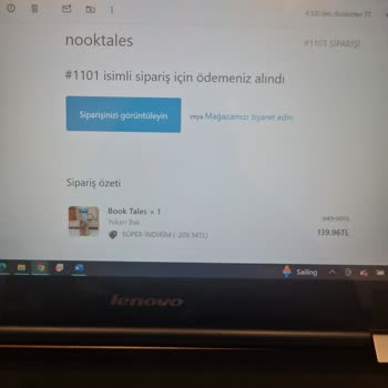Nooktales (Book Tales) Sipariş Verildi Ama Kargo Gelmedi