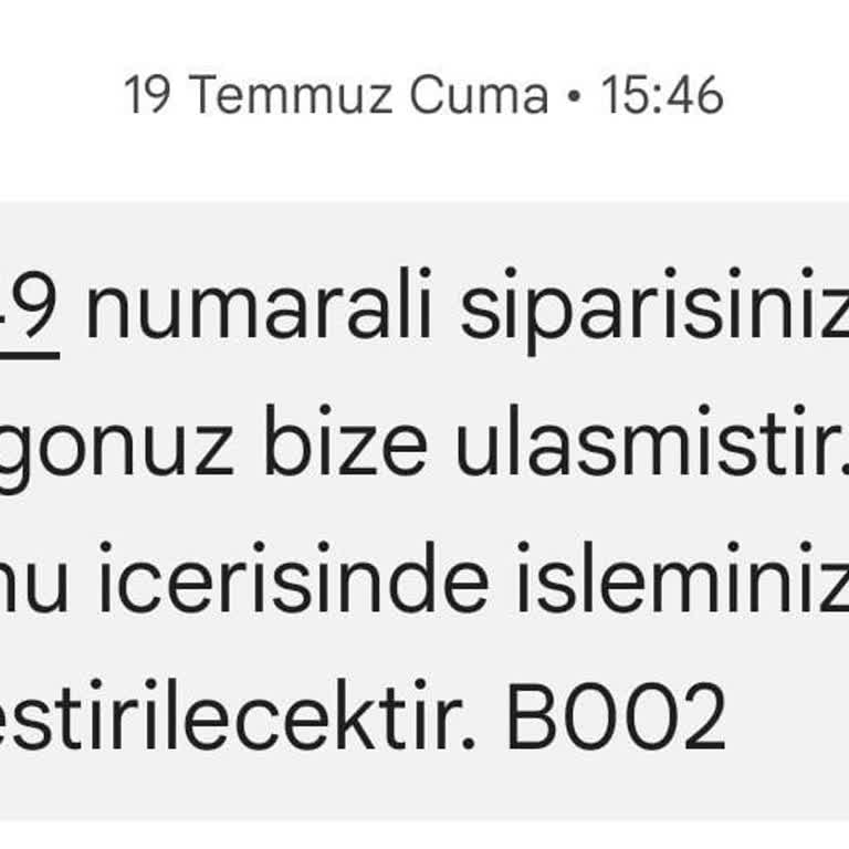 Sefamerve Müşteri Hizmetleri Sorunu