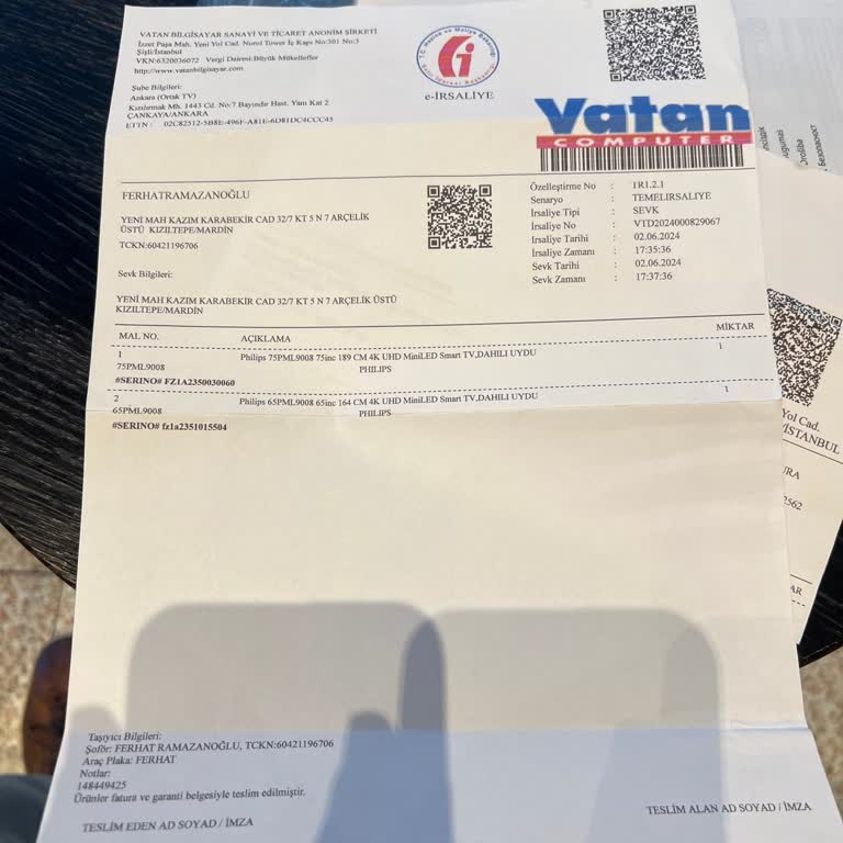 Vatan Bilgisayar Satın Aldığım TV'ler Beklentimi Karşılamadı