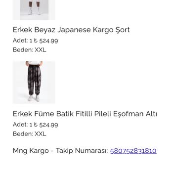 Gerusta Eksik Ürünü Yollamıyor/ Para İadesi Yapmıyor