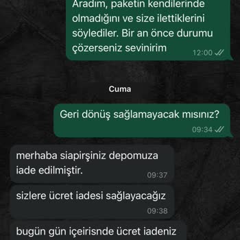 Agarta Bitkisel Kozmetik Agarta Kozmetik Ücret İadesi Yapmıyor