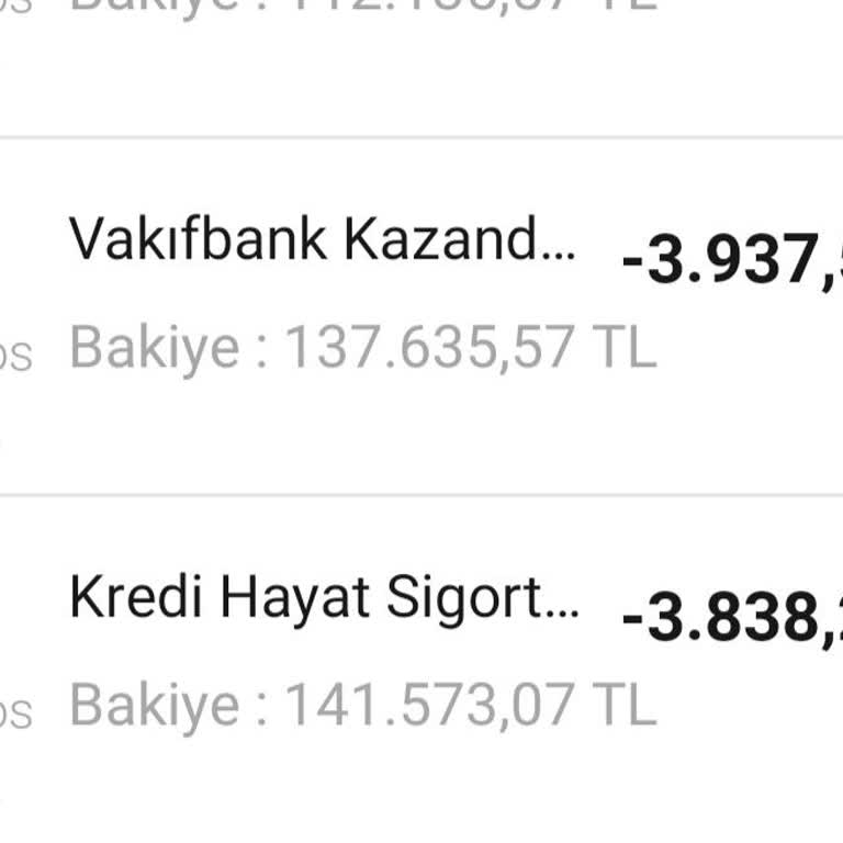 VakıfBank Kazandıran Tarife Ücret İade Talebi