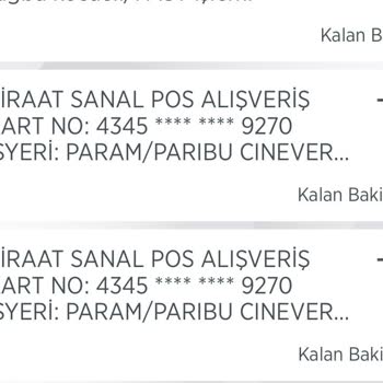 Paribu Cineverse Çift Çekim Ve Geciken İade Sorunu