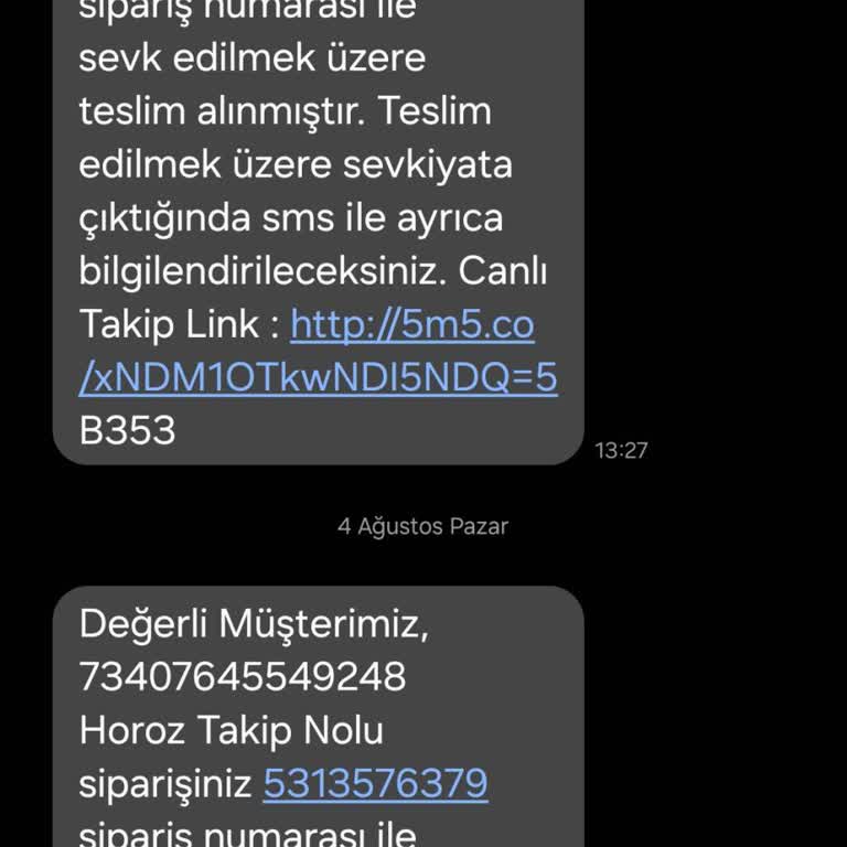Horoz Lojistik İle Teslimat Sorunu Yaşadım