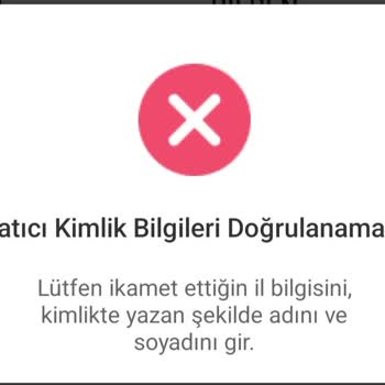 Dolap Satıcı Doğrulama Sorunu