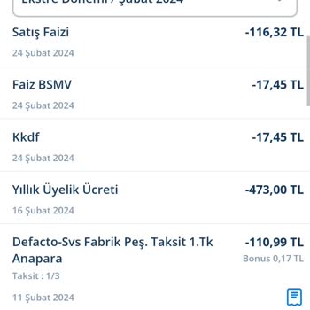 Denizbank Kart Aidatı Faizi