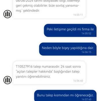 Zirvem Otomotiv Ödeme Yapmıyor. Pert İhalesini Bu Firmaya Vermeyin.