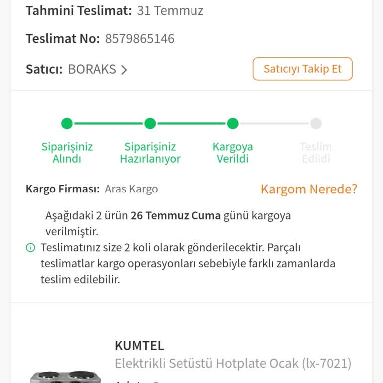 Aras Kargo Kargo Kayıp 12 Gündür