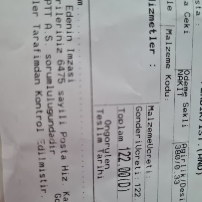 PttAVM PTT Kargo Hem Gönderen Hem De Alıcıdan Para Aldı