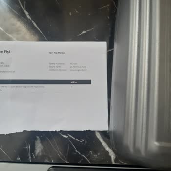 Madeniyagmarket.com Yanlış Hacimde Yağ Teslimatı Ve Mağduriyet