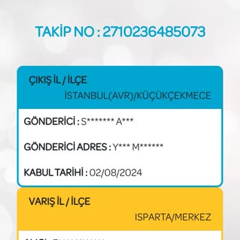 PTT Kargo İstanbul Avrupa Yakası Kim Kargo Sorunu