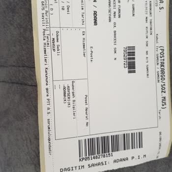 Sürat Kargo Kişiye Göre Muamele