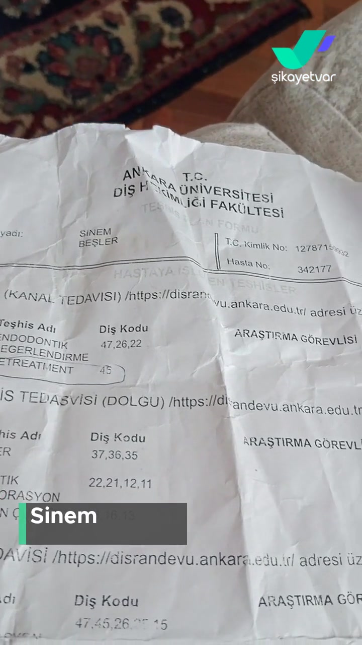 Ankara Üniversitesi Diş Hekimliği Randevu İmkansız Alınmıyor videonun kapak resmi