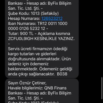 Xiaomi Teknik Servis Haksız Ücret Talepleri