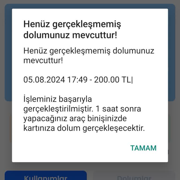 Kent Kart Kocaeli Kart Bakiye Sorunu