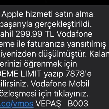 Mobil Ödeme Hatası Ve Vodafone'un İlgisizliği