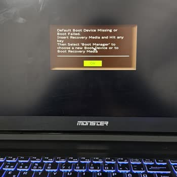 Monster Notebook SSD Arızası Ve Müşteri Hizmetleri Sorunu