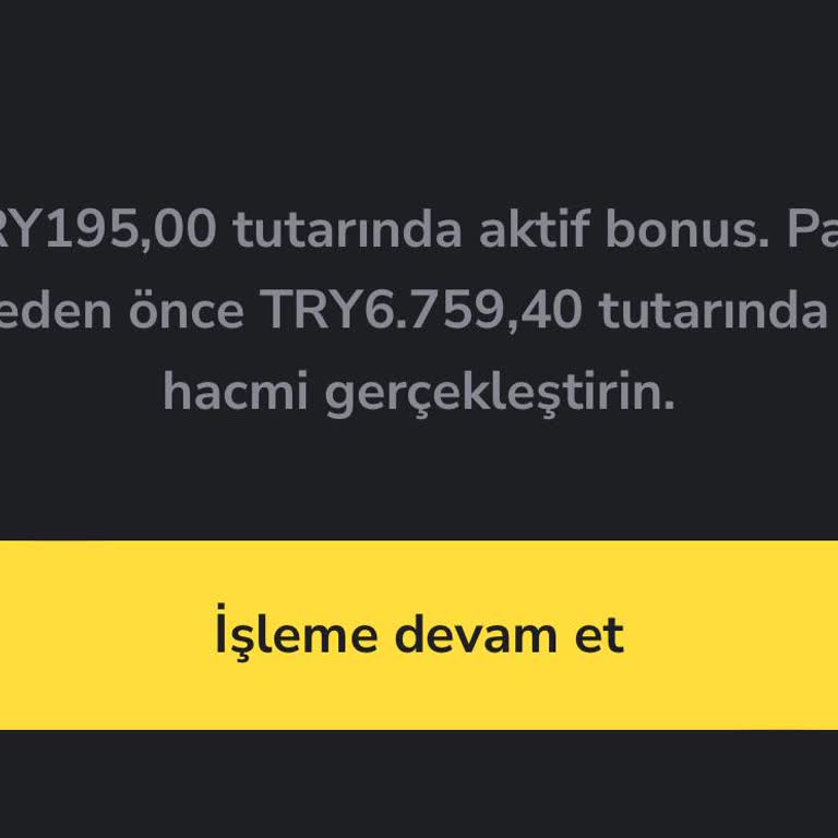 Binomo Para Yatırırken Bana Ciro Hakkında Bilgi Verilmedi,