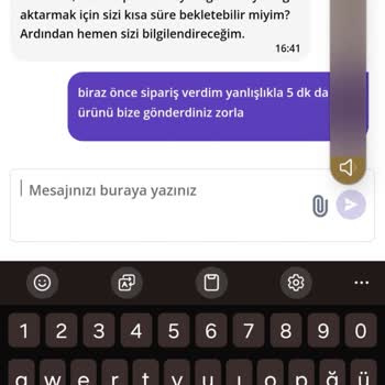 Getir Firması İade Sorunu