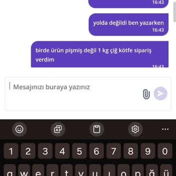 Getir Firması İade Sorunu