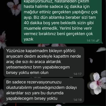 Vangölü Turizm Van Şubesi Beni Hasta Halimle Mağdur Etti