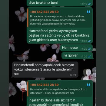 Vangölü Turizm Van Şubesi Beni Hasta Halimle Mağdur Etti