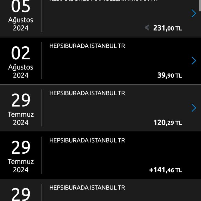 Yapı Kredi Bankası İade Ettiğim Ürünün Ücreti Kredi Kartıma Aktarılmadı.