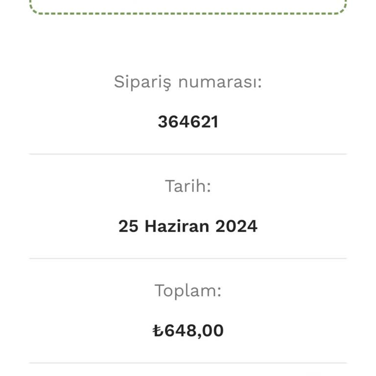 Sanal Yağ Market Ürün Ve Para İadesi Sorunu