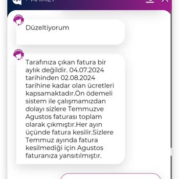 Digiturk Fahiş Fatura Yansıtma