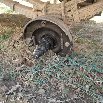 Palazoğlu Römork Palazoğlu Sıfır 3.5 Ton Römork İlk Aylarında Tekeri Koptu