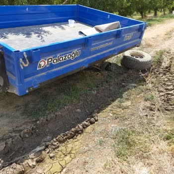 Palazoğlu Römork Palazoğlu Sıfır 3.5 Ton Römork İlk Aylarında Tekeri Koptu