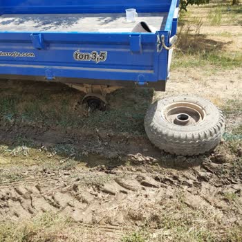 Palazoğlu Römork Palazoğlu Sıfır 3.5 Ton Römork İlk Aylarında Tekeri Koptu