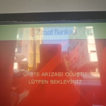 Ziraat Bankası Ziraat Ünite Arızası