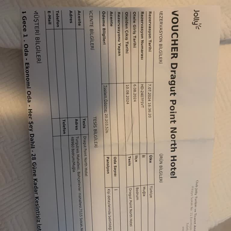 Jolly Turdan Rezervasyon Yapan Pişman Olur