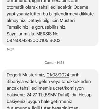 TEB Kapattığım Hesaba Borç Çıkartıyor Her Ay