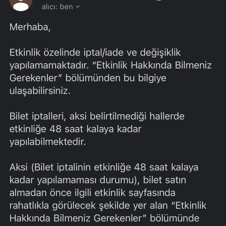 Bubilet Bilet İptalini Gerçekleştirmiyor