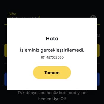 Turkcell TV+ TV Plas Daki İp Adresimi Kara Listeden Çıksın İstiyorum
