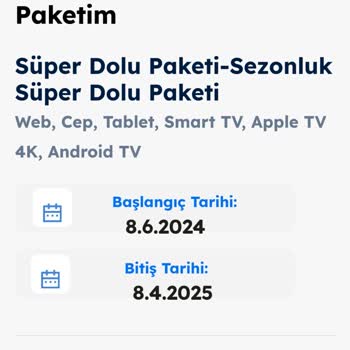 TOD Tv Sezonluk Paket Güncelleme Mağduriyeti