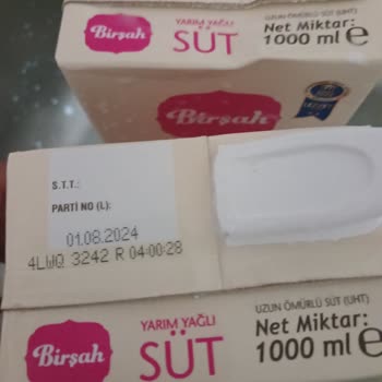 Birşah Sütler Bozuk Çıkıyor