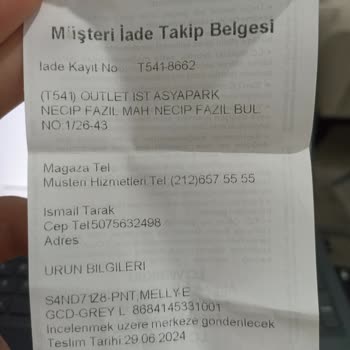 LCW Para İadesi Yapmıyor