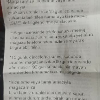 LCW Para İadesi Yapmıyor