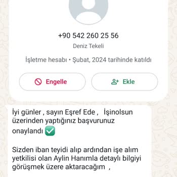 İşin Olsun Uygulaması Hakkında Şikayetim Var