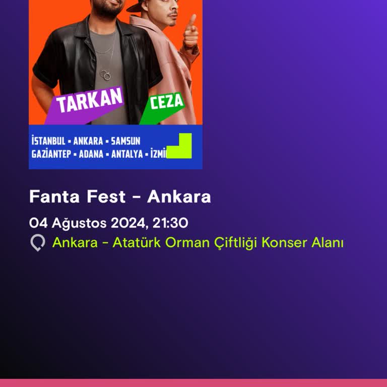 Mobilet Fanta Festivali Bilet Sorunu