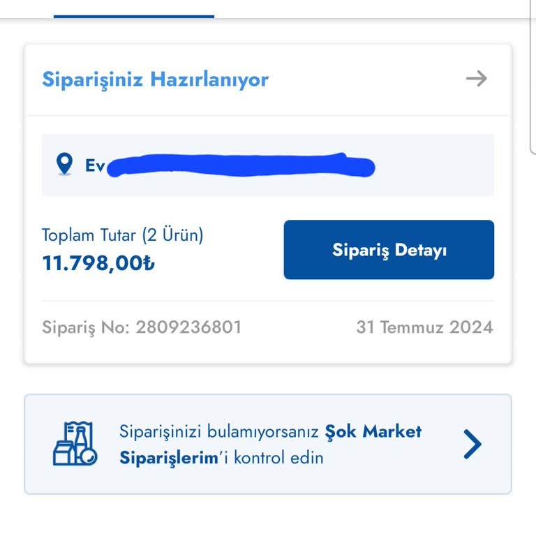 Şok Marketler Elektronik Ürün Alımı Hk.